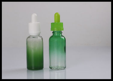 ประเทศจีน E Liquid E Juice 30ml ขวดหยดแก้วสีเขียวไล่โทนสีเขียว ผู้ผลิต