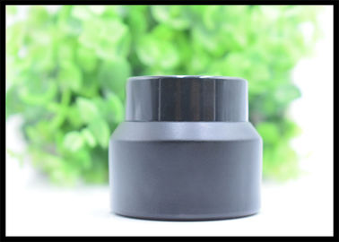 ประเทศจีน 30g Black Frost Cream Jar Face เจลขวดแก้ว Black Lids White Seal ผู้ผลิต
