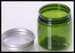 กระปุกครีมสีเขียวที่ว่างเปล่าสีเขียวความจุ 50 กรัมบรรจุภัณฑ์เครื่องสำอางพลาสติกที่มีฝาปิด ผู้ผลิต