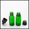 ขวดแก้วน้ำมันหอมระเหยสีเขียวความจุ 20 มล. วัสดุรีไซเคิลได้ BPA ฟรี ผู้ผลิต